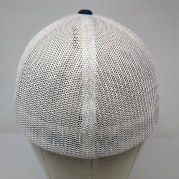 Interscholastic Idaho Cycling League Trucker Hat Blue One Size Port Authority - Picture 6 of 9